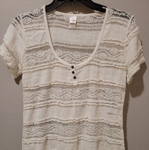 Lace t-shirt